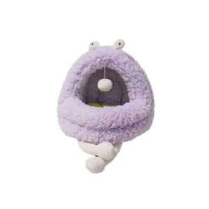 Monster Dog Cat Pet Calming Bed Warm Soft Plush Nest Comfy Sleepi...