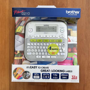 NEW Brother Label Maker Machine (P-Touch D210)
