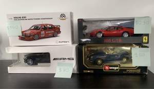 Scale 1:18 Model Cars Priced Individually
