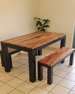 next table with bench