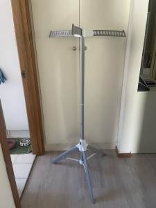 Sunfresh Grey And White Ironing Clothes Rack NEW condition