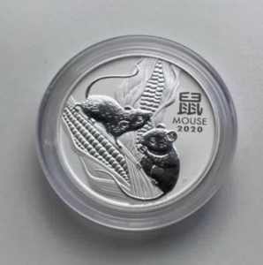 2022 Lunar Mouse 2oz Silver Bullion Coin