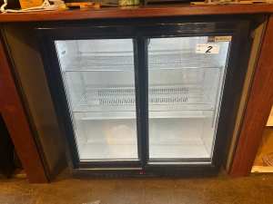 CRS Bovrelli Underbar 2 Door Display Refrigerator