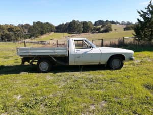 1973 HQ Holden one tonner, tray top ute