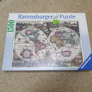 Ravensburger Historic World Map, *****1500 piece puzzle