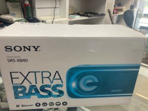 WIRELESS Speaker SONY SRS-XB40