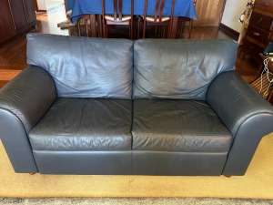 MORAN 3 seater leather sofa