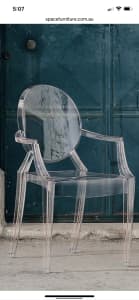Kartell Louis Ghost chair collectable 