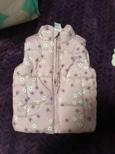 Baby girl size 1 vest