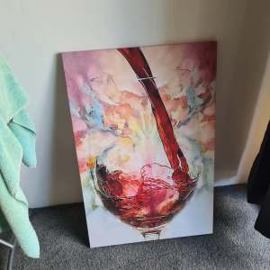 Wall Art - A Glass Of Red
