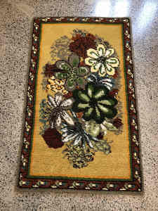 Thick wool rug 