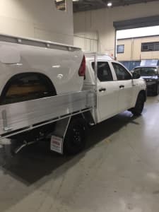 2019 Dual Cab Hilux Workmate 4x2 with Duratray Diesel Manual 37000km