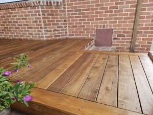 Solid Reclaimed Remilled Teak 130x20 Decking