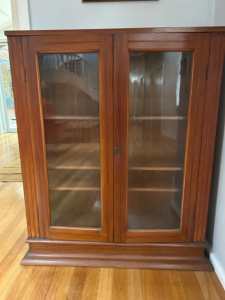 Antique Glass display cabinet