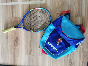 Head Novak Djokovic Junior Tennis Racket and Backpack