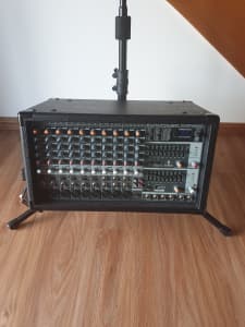 BEHRINGER EUROPOWER PMP2000 800W 14 CHANNEL PA MIXER 100 EFFECTS $495