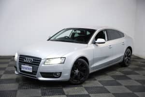 2011 Audi A5 8T MY11 Sportback Multitronic Silver 8 Speed Constant Variable Hatchback