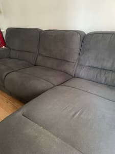 Set of three sofas-one is recliner, one is chais lounge