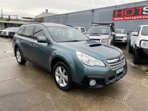 2013 Subaru Outback B5A MY13 2.0D Lineartronic AWD Premium Green 7 Speed Constant Variable Wagon