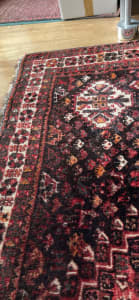 Persian Rug wool quality red dominant 3350x2310mm