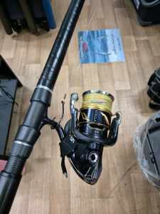 DAIWA BG 4500 Spinning Fishing Reel & Free Momoi Braid