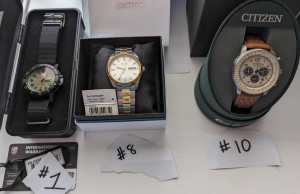 Mens Watches as new - $350.00 each Luminox, Seiko and Citizen