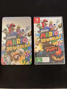 Super Mario 3D World Bowsers Fury With Steelbook