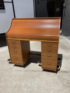 carolina desk company roll top desk