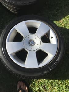 VY Holden Calais 17inch factory alloy wheels.