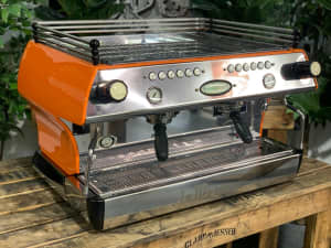 LA MARZOCCO FB80 2 GROUP ORANGE ESPRESSO COFFEE MACHINE WHOLESALE KIT