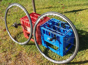 Fulcrum racing wheel set
