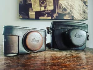 Leather Brown Leica Cases