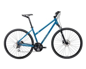 BRAND NEW Merida Crossway 20 Women's Hybrid Bike Blue Steel/Blue/White