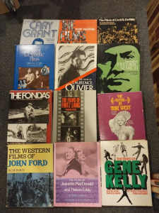 Massive Collection of 50 Hollywood Themed Hardcover Books - Rare