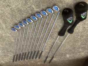 Quality Matching Set Callaway Steelhead X16 RH Golf Set See Photos