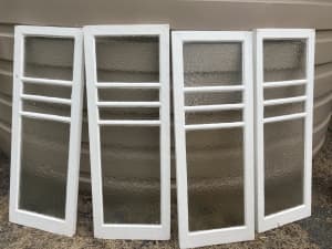 Wooden casement windows