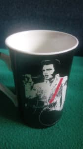 Porceain Cup mug kitchen Elvis Music Singer