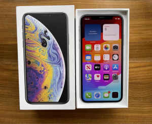 Iphone XS 64GB White / 3 Months Warranty (83% battery health)