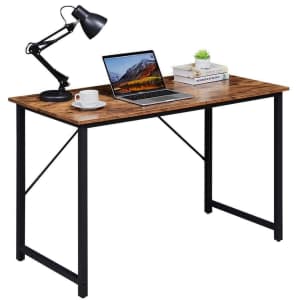Sturdy Home Office Desk for Laptop, Modern Simple Style Writing Table,