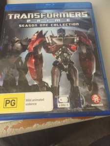 transformers prime season one collection bluray