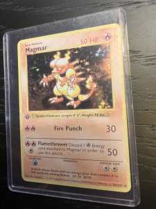 1st edition Pokémon card