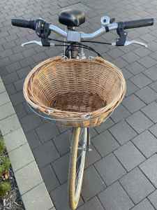 Ladies bike with a basket