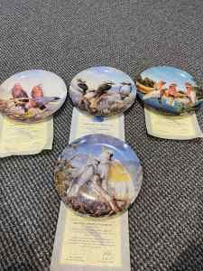 Decorative Australian bird plates