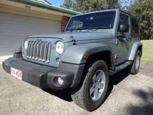 2014 Jeep Wrangler Sport (4x4) 5 Sp Automatic 2d Softtop