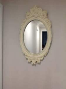 Wall mirror - shabby chic style