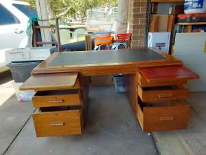 Desk solid as 1950s Antique