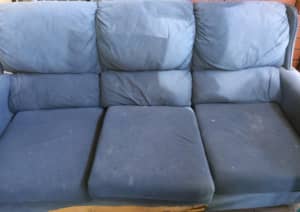 3 seater couch and 2 arm chirs