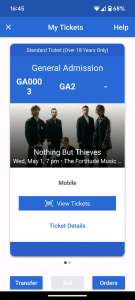 Nothing but thieves Fortitude valley 