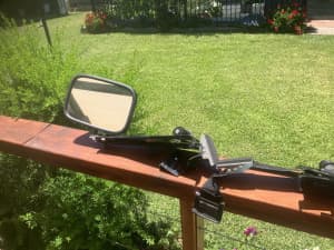 Towing mirrors fully adjustable heavy duty