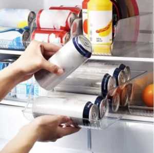Long rectangular Soda Can plastic container for fridge, like NEW
